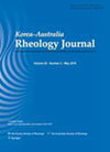KOREA-AUSTRALIA RHEOLOGY JOURNAL雜志封面